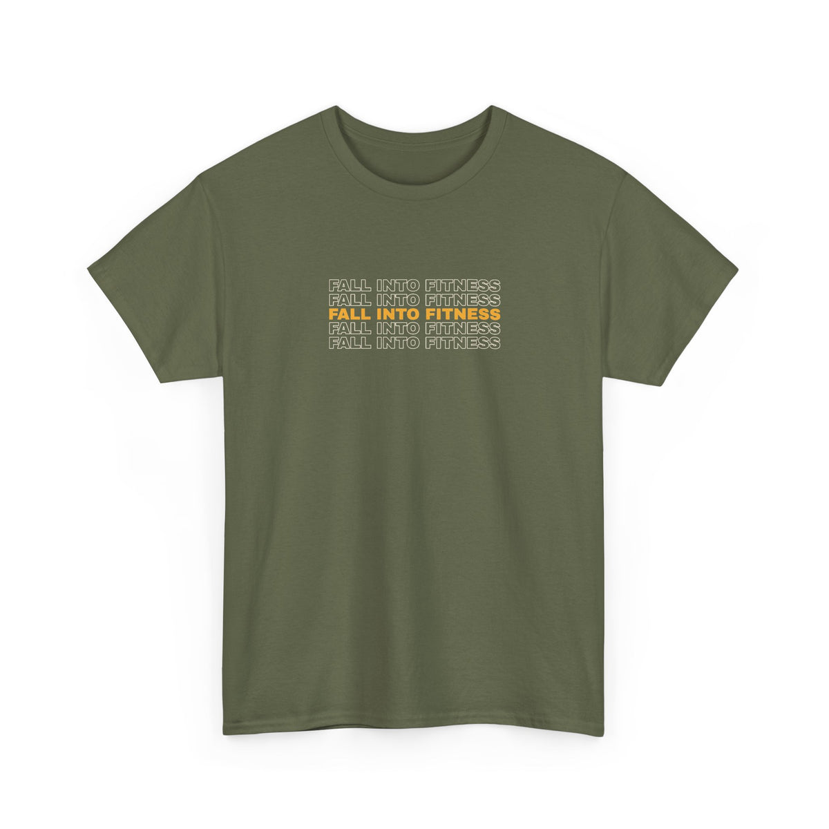 Fall Into Fitness | Men's Graphic Gym T-Shirt