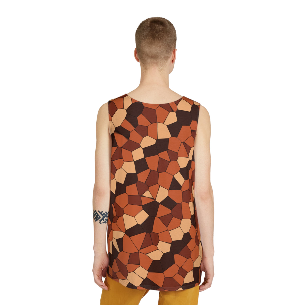 Auburn Mosaic Men's Athletic Tank