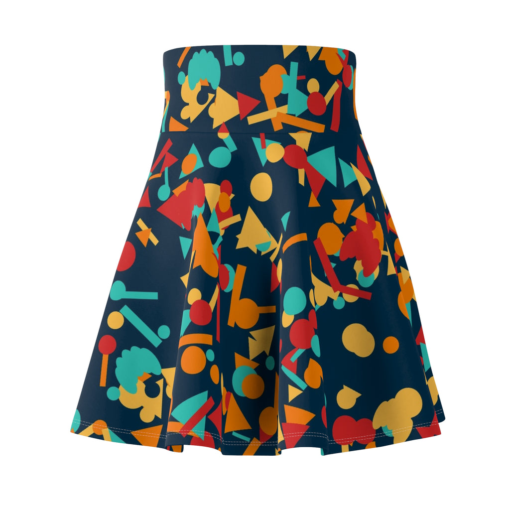 Yoga Tropic Heat Confetti Pop Women's Athletic Skater Skirt