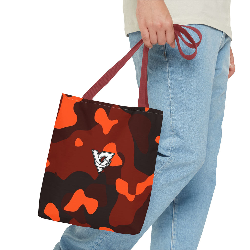 Ember Camo Tote Bag — All-Over Print Gym & Everyday Tote