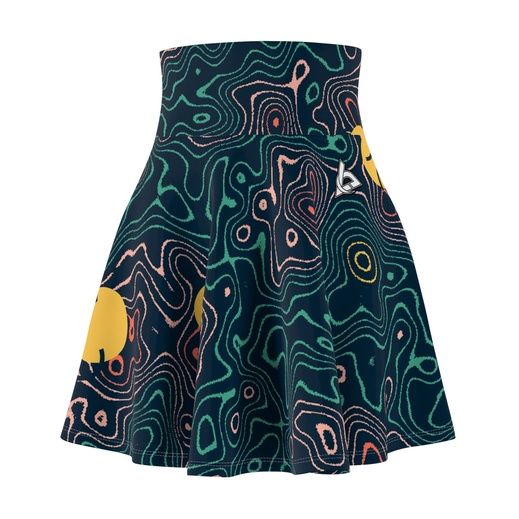 Tennis Coral Reef Topo Trail Women's Athletic Skater Skirt