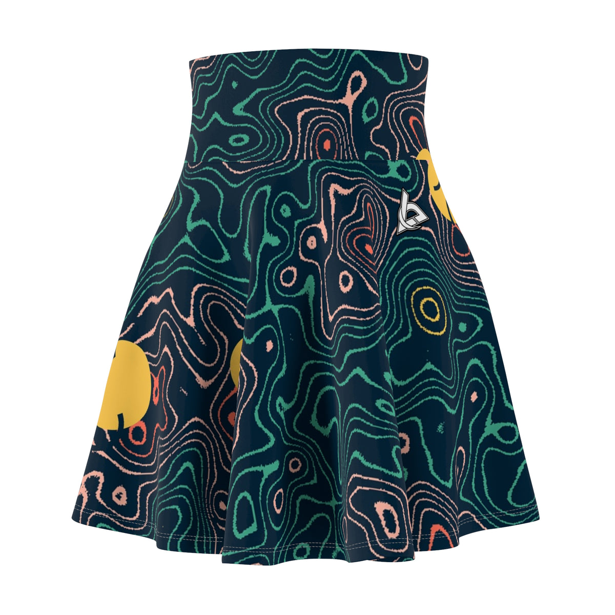Tennis Coral Reef Topo Trail Women's Athletic Skater Skirt