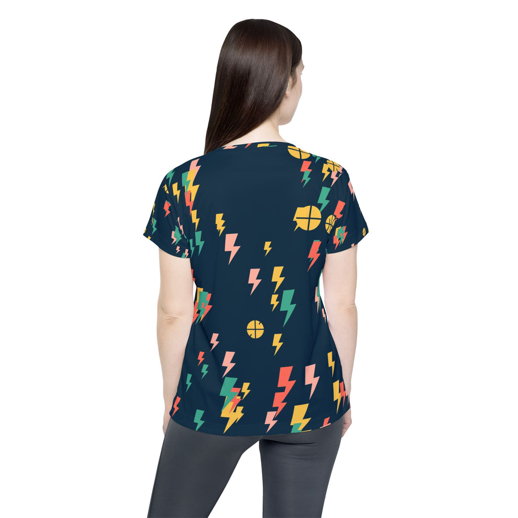 Basketball Coral Reef Bolt Strike Women's Sports Jersey