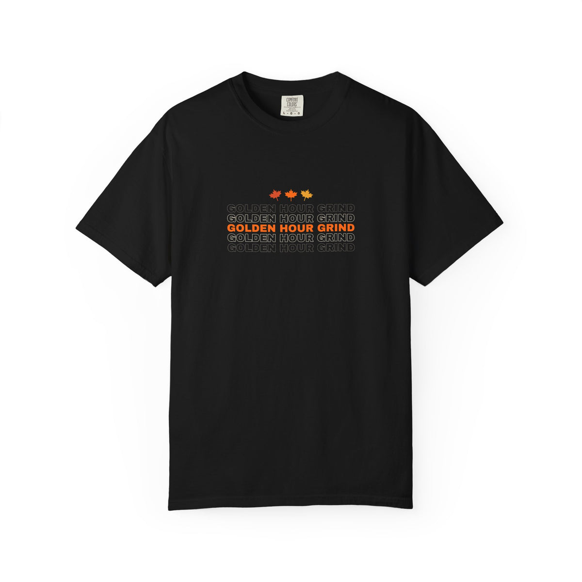 Golden Hour Grind | Women's Garment-Dyed Graphic Tee