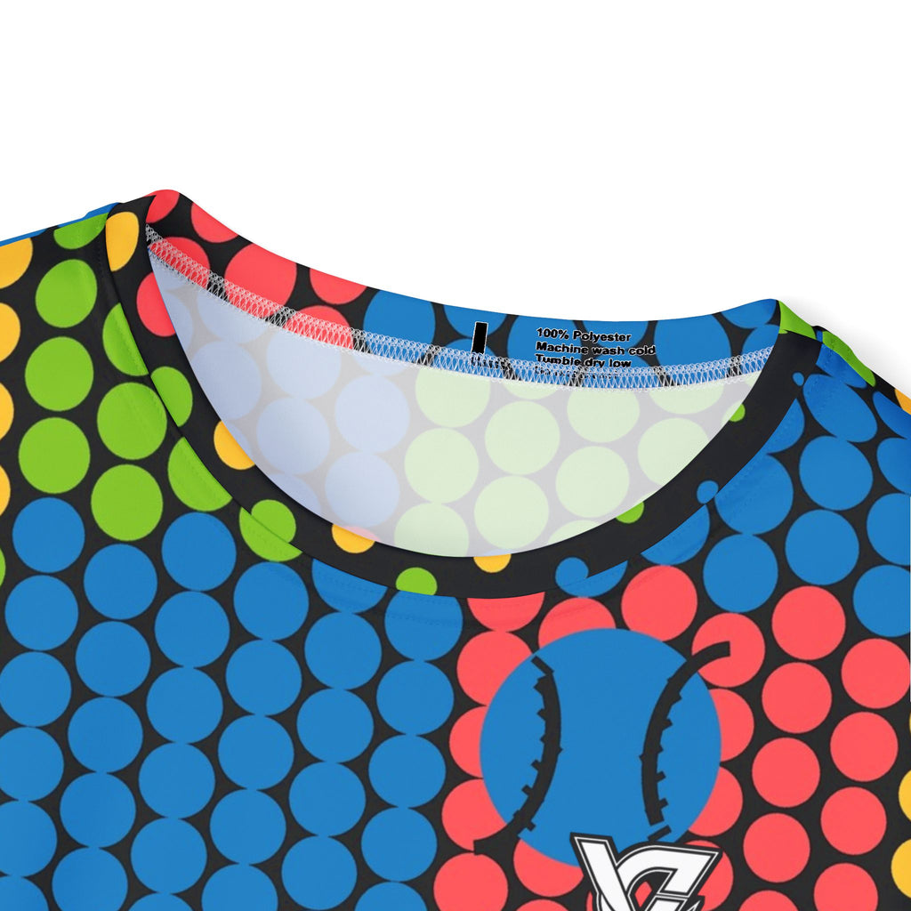 Baseball & Softball Rainbow Rally Halftone Pulse Men's Sports Jersey
