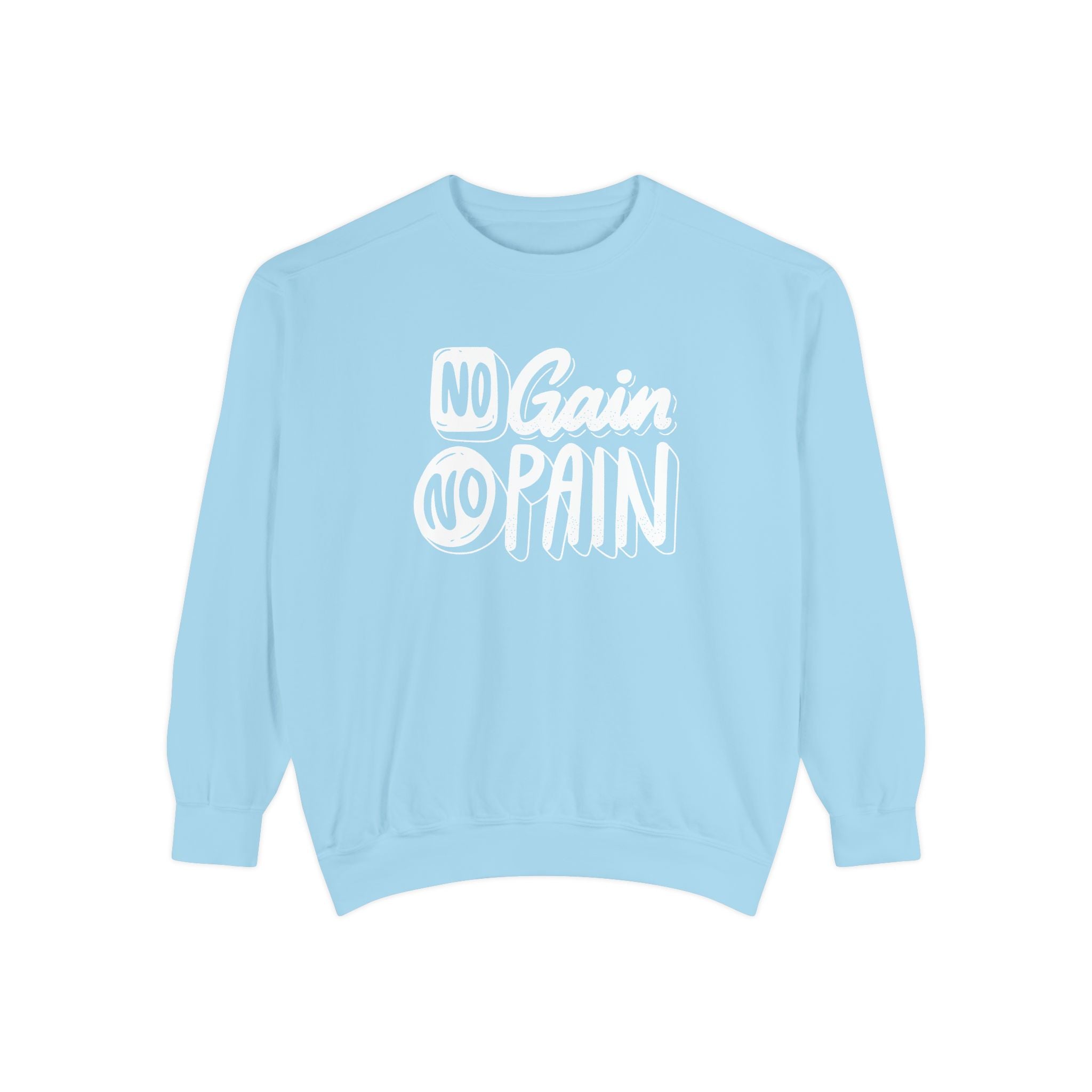 No Gain No Pain Sweatshirt | Motivational Fitness Crewneck