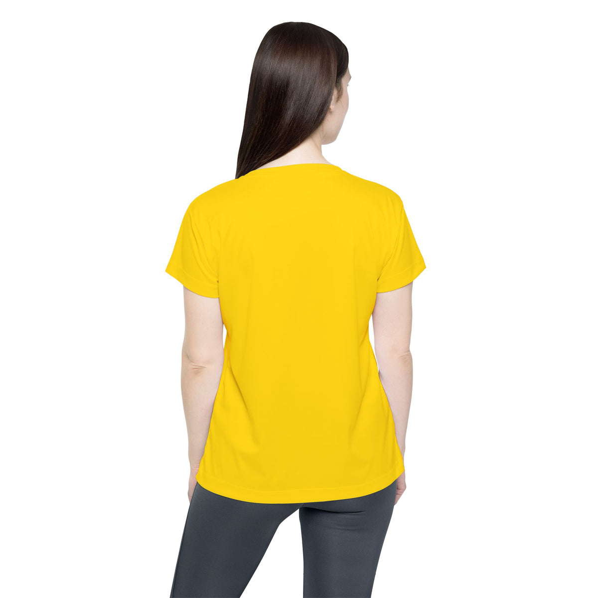 Vantacore Solid Sunshine Yellow Women's Sports Jersey