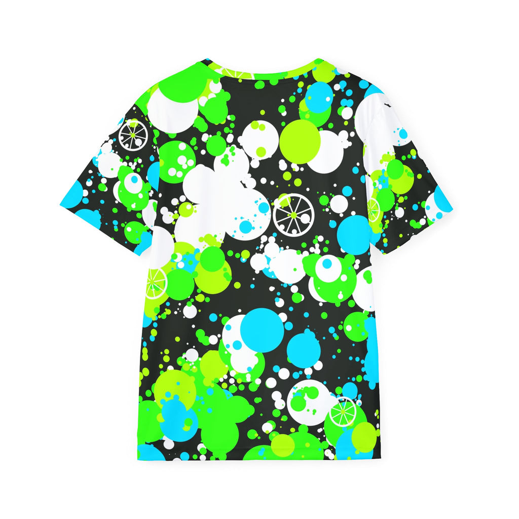Cycling Lime Riot Splash Zone Men's Sports Jersey
