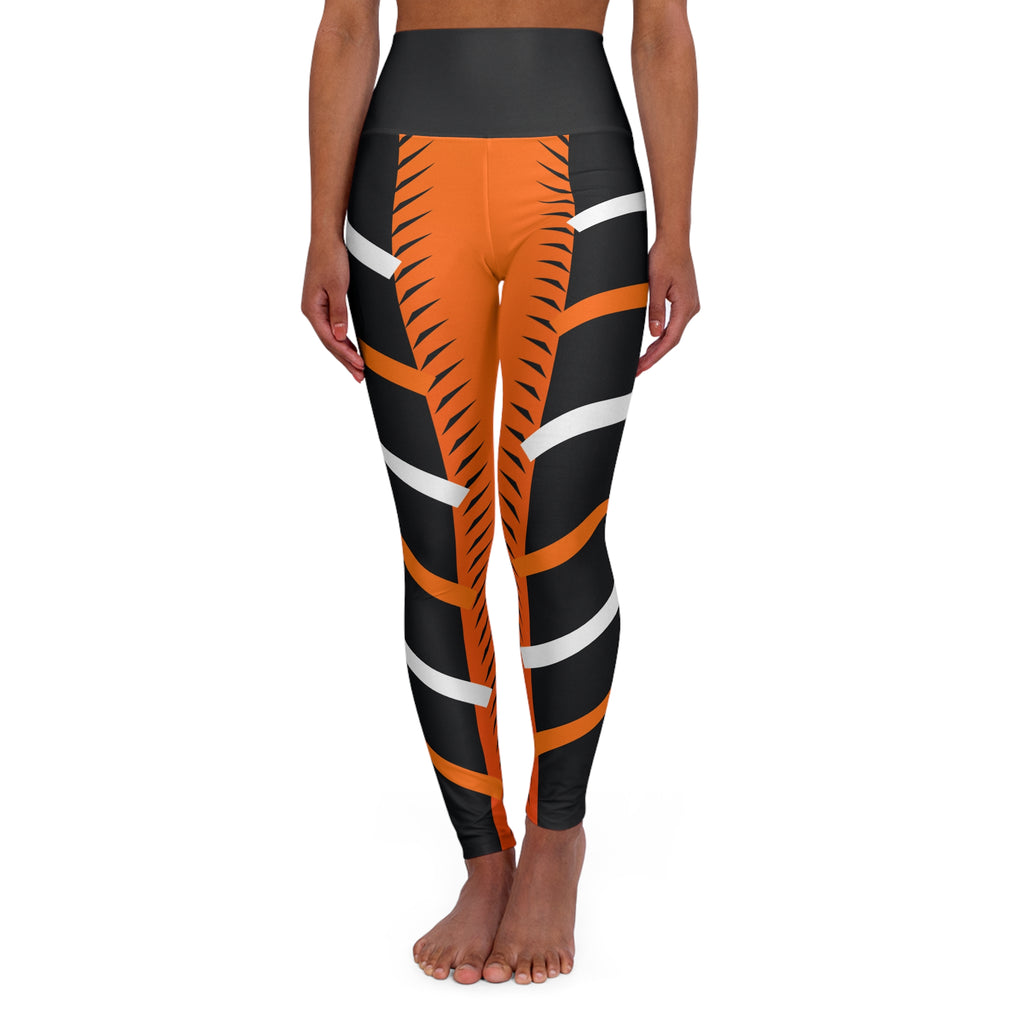Inferno Strike High-Waisted Yoga Leggings