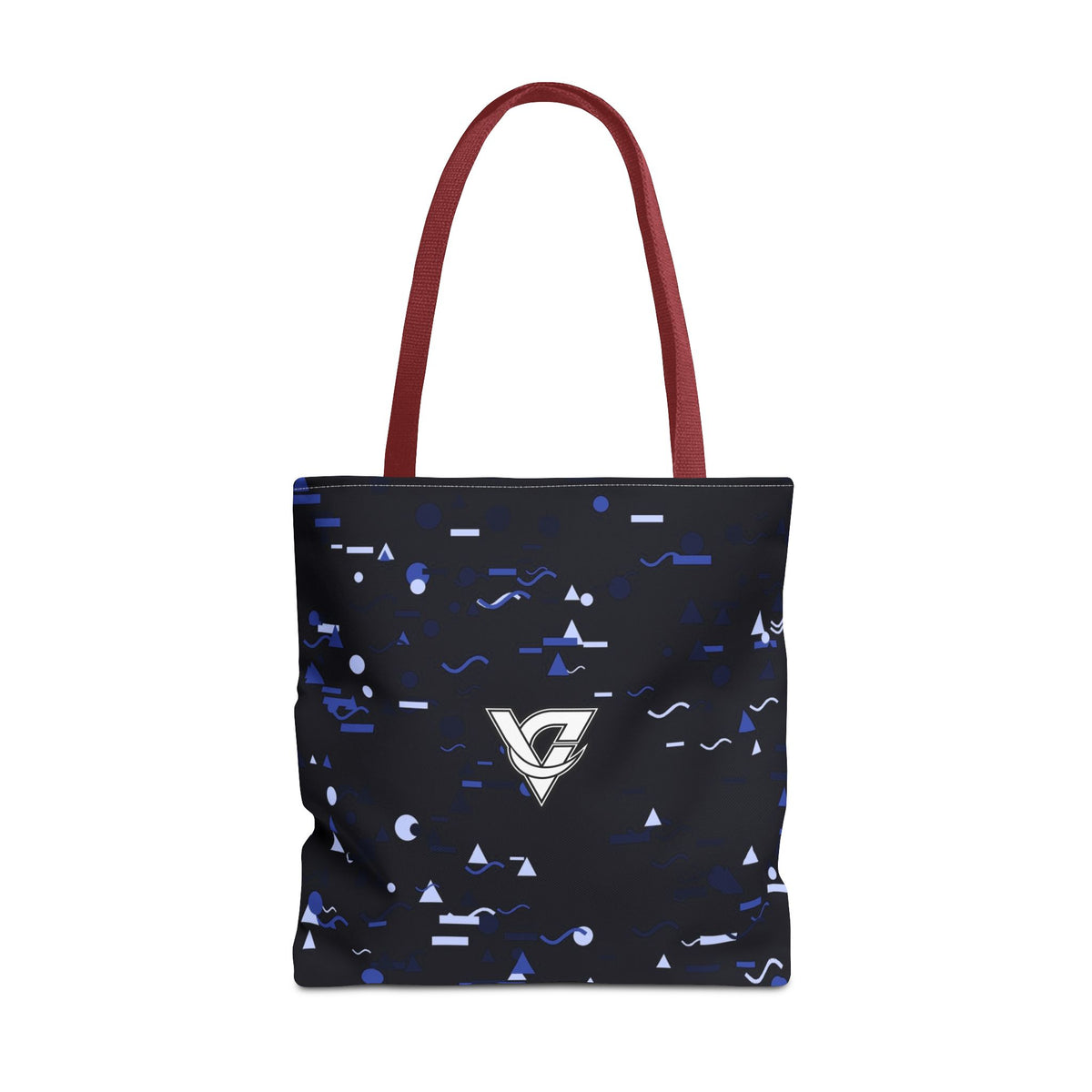Midnight Confetti Tote Bag — All-Over Print Gym & Everyday Tote