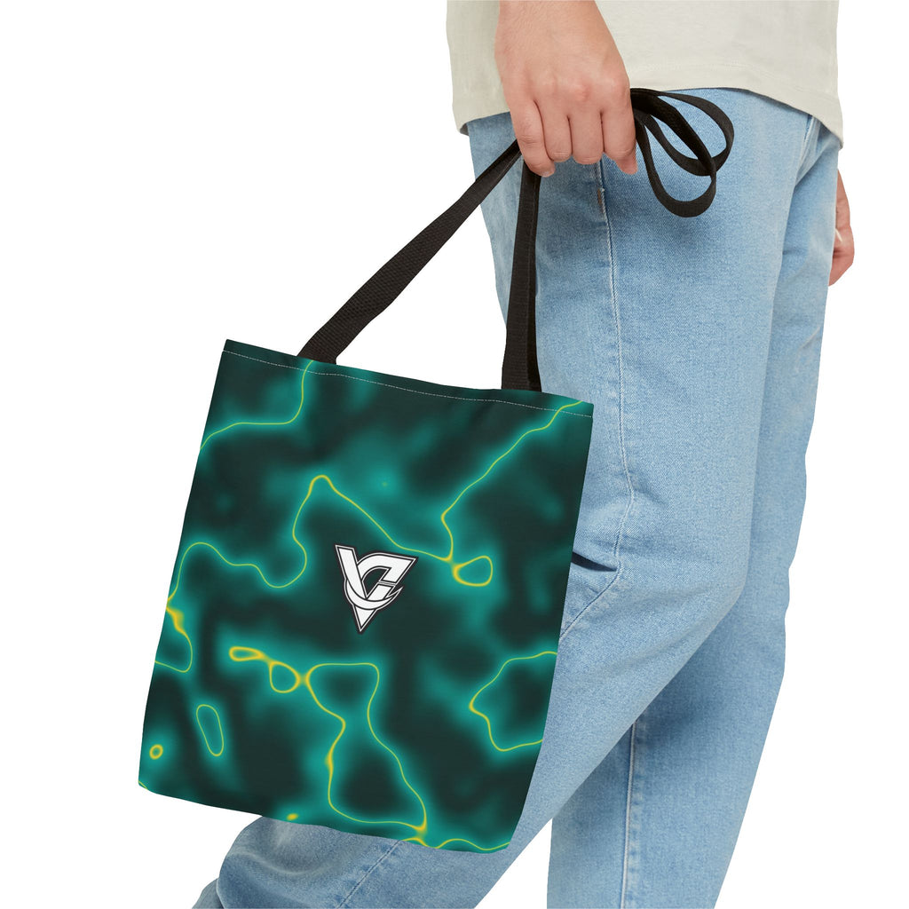 Tropic Marble Tote Bag — All-Over Print Gym & Everyday Tote