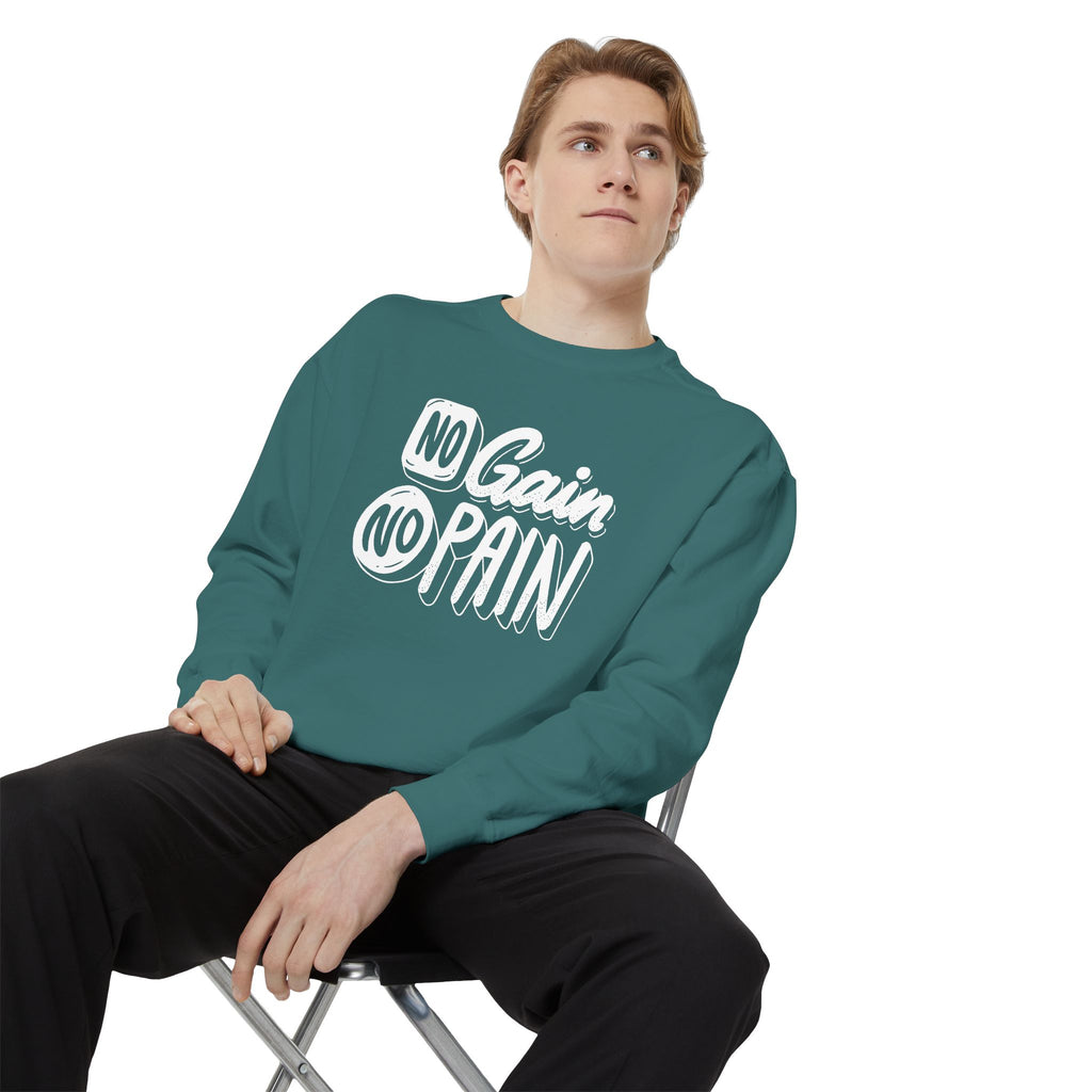 Copy of No Gain No Pain Sweatshirt | Motivational Fitness Crewneck