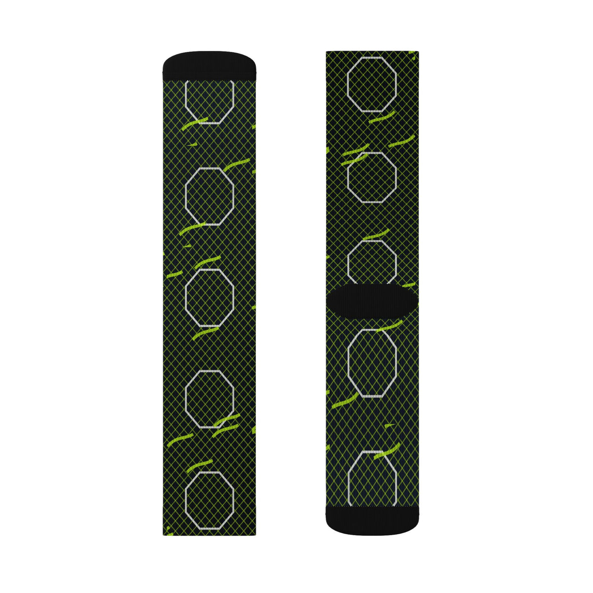 Combat Sports Volt Night Cage Mesh Athletic Crew Socks
