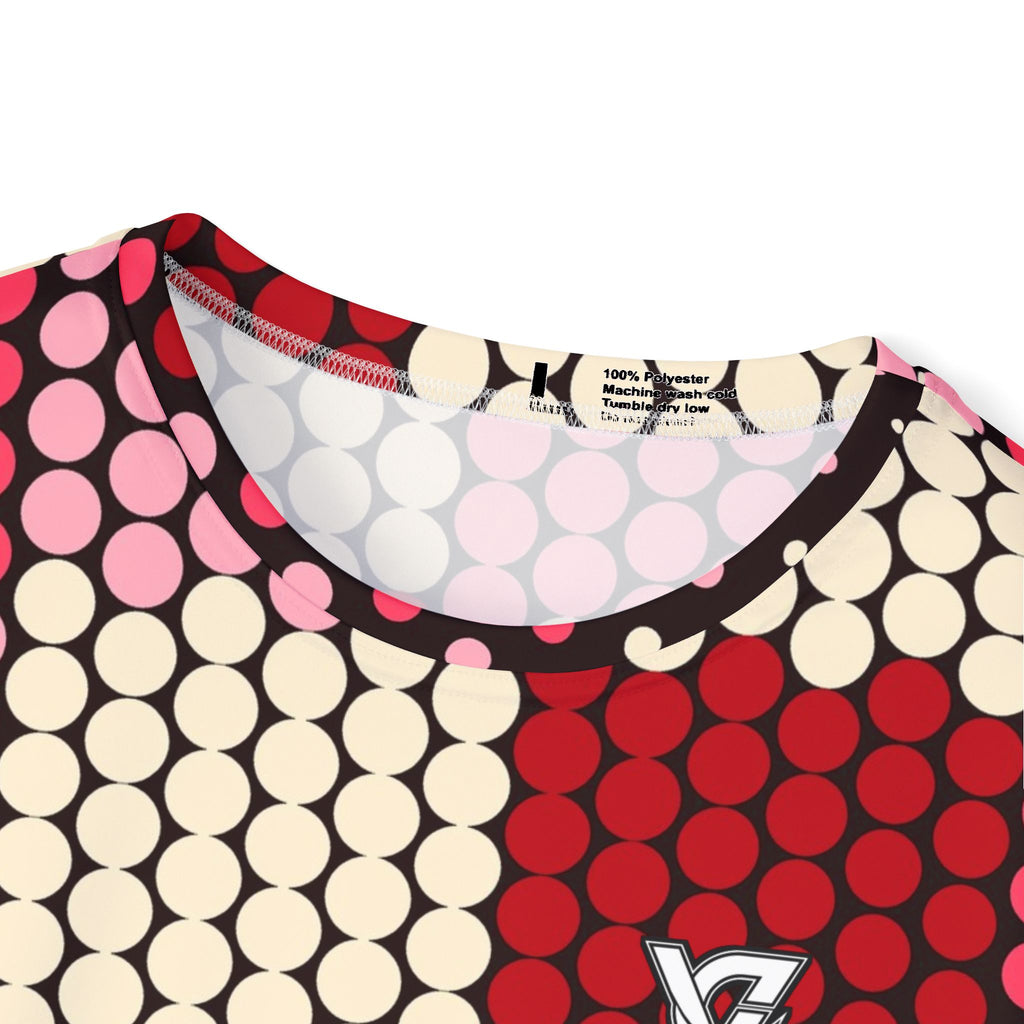 Tennis Ruby Rush Halftone Pulse Men's Sports Jersey