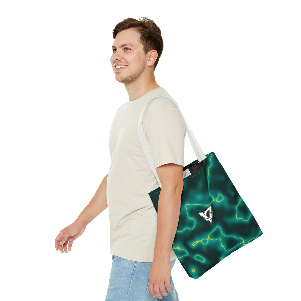 Tropic Marble Tote Bag — All-Over Print Gym & Everyday Tote