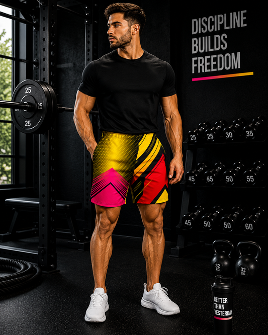 Men's Solar Pulse Athletic Multipurpose Shorts