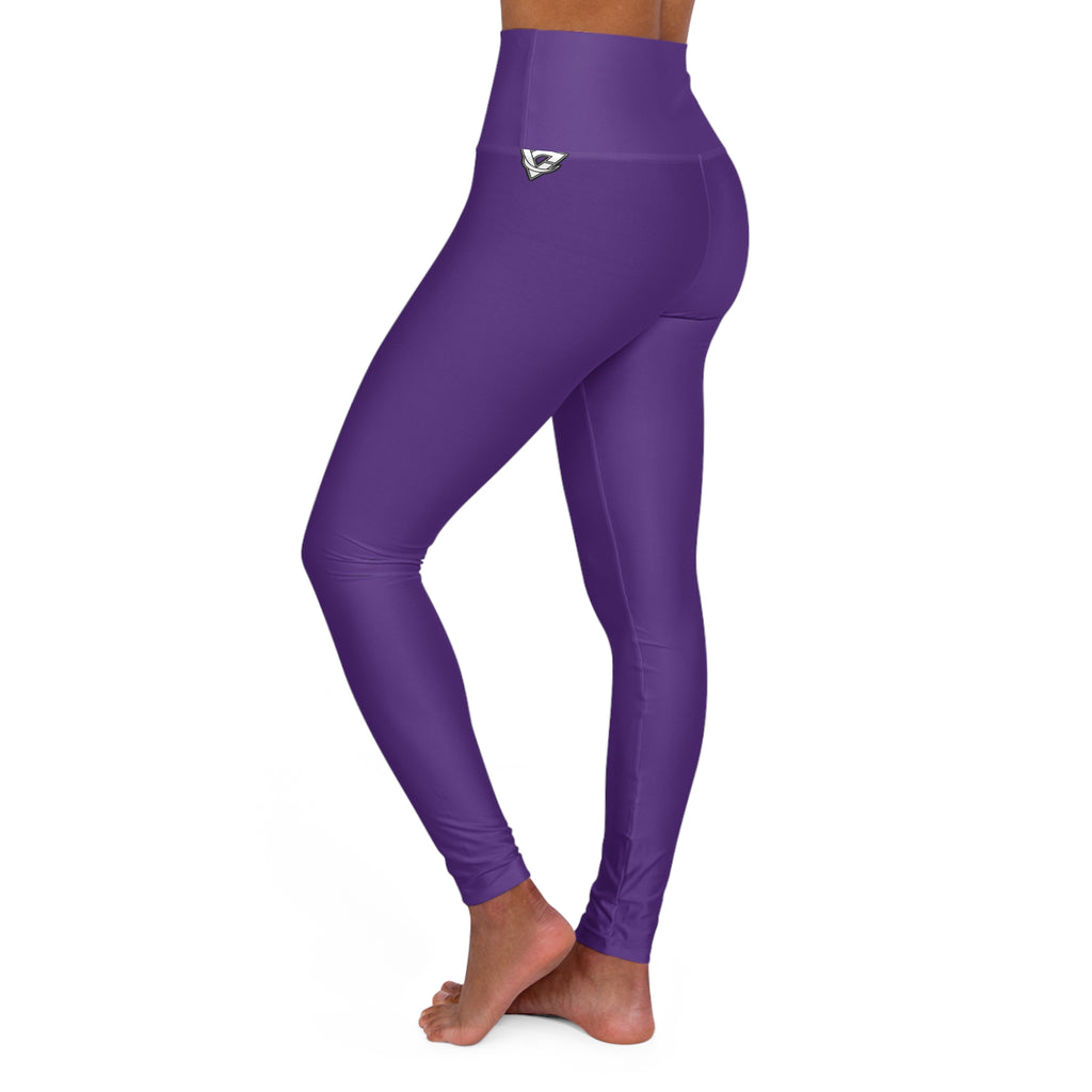 Royal Purple Essential High-Waisted Yoga Leggings