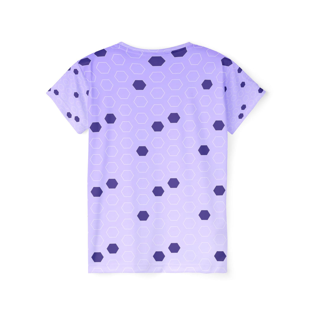 Soccer Lavender Mist Hex Pitch Women's Sports Jersey