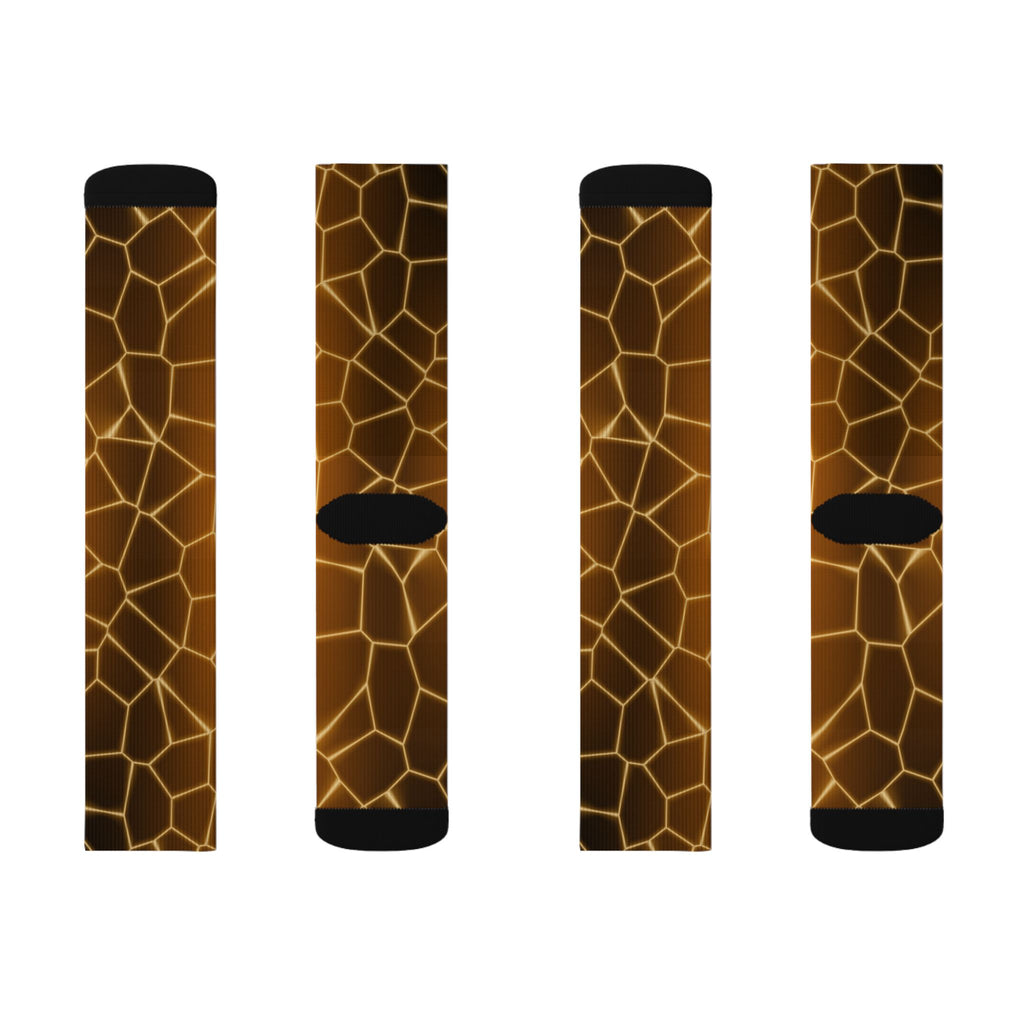 Amber Rift Athletic Crew Socks