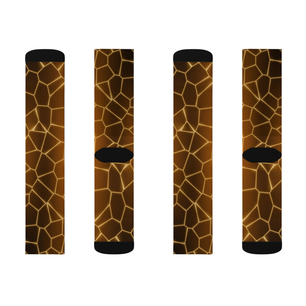 Amber Rift Athletic Crew Socks