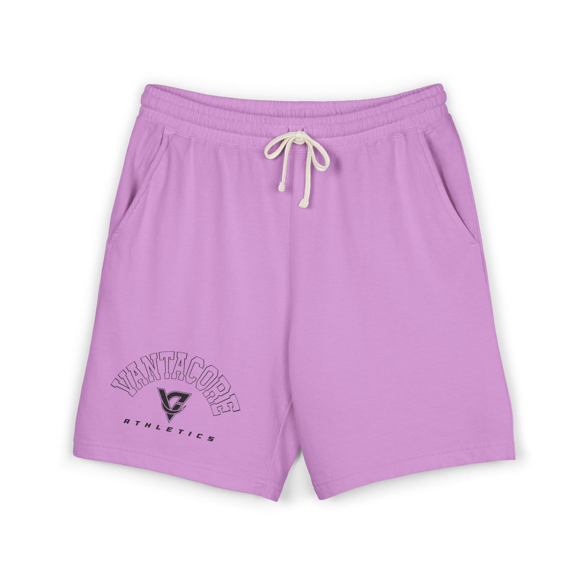 Vintagecore Athletic Sweat Shorts — Garment-Dyed Lightweight Fleece