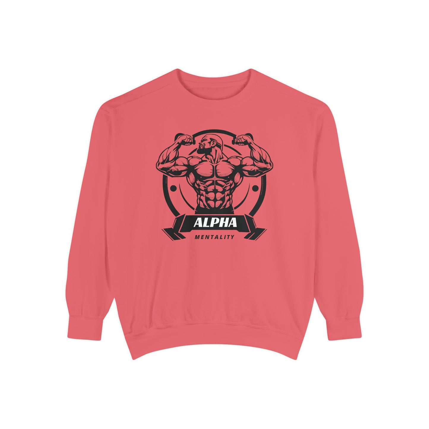 Alpha Mentality Sweatshirt | Muscular Gym Crewneck