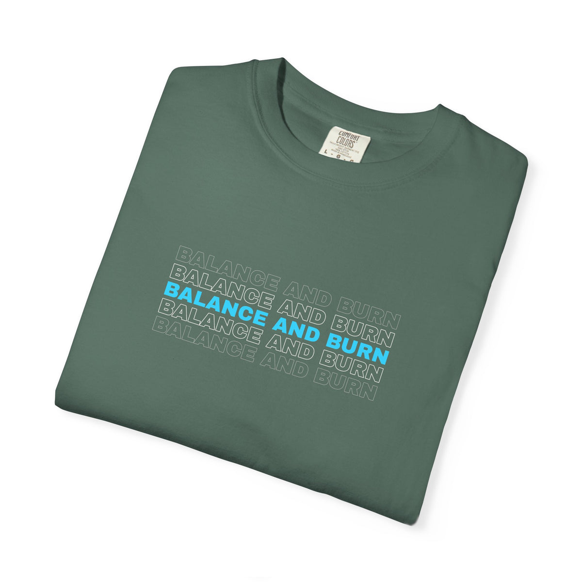 Balance And Burn | Women's Garment-Dyed Graphic Tee