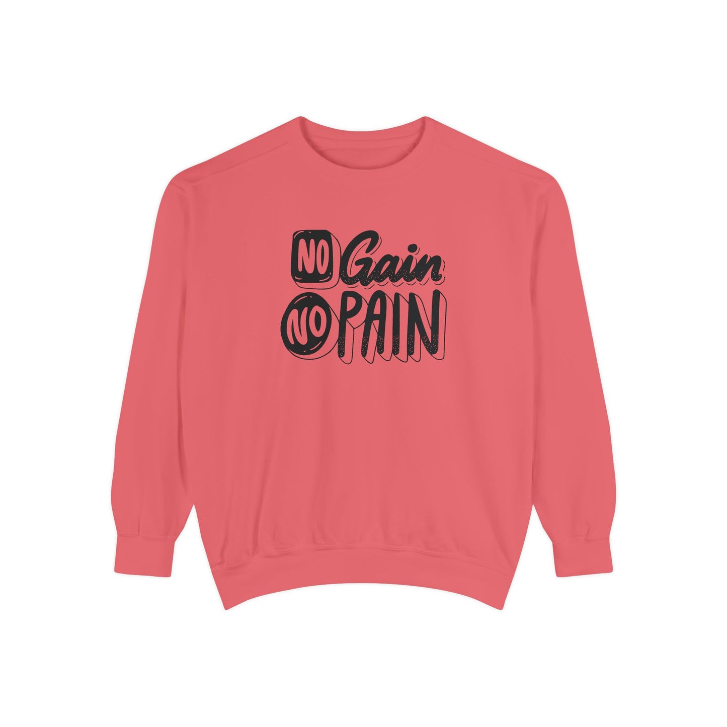 No Gain No Pain Sweatshirt | Motivational Fitness Crewneck