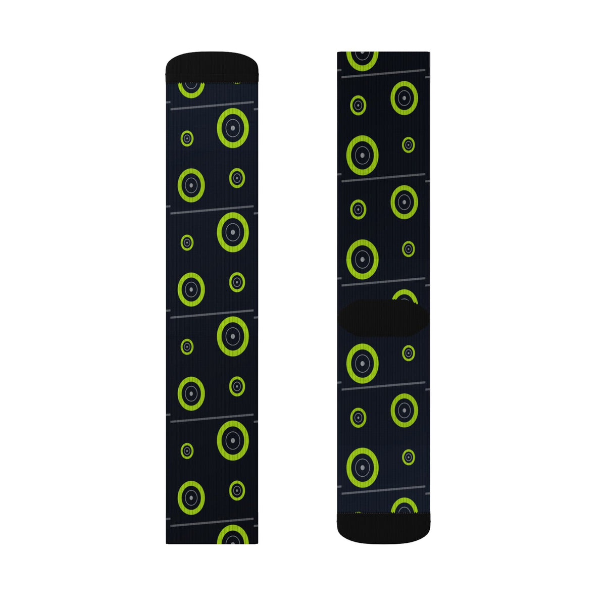 Training & Gym Volt Night Iron Plate Athletic Crew Socks