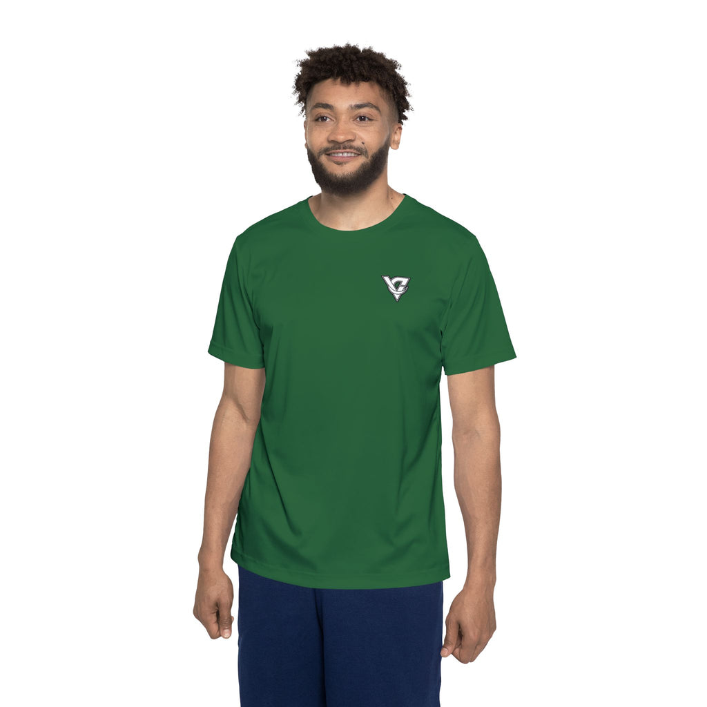 Vantacore Solid Forest Green Men's Sports Jersey