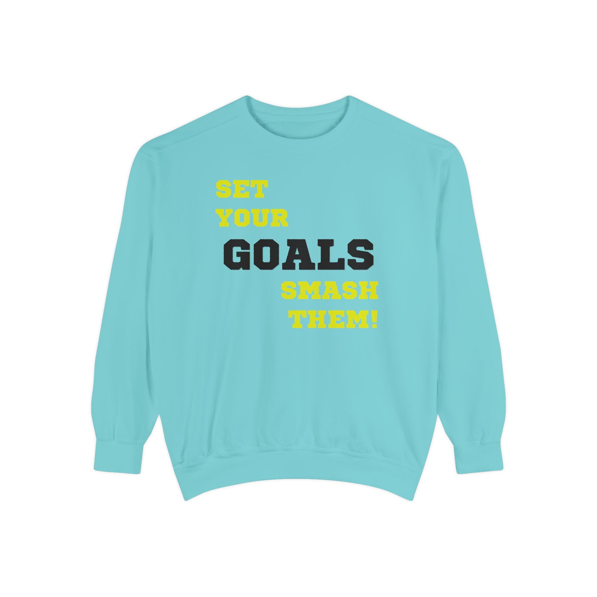 Set Goals | Motivational Crewneck Sweatshirt