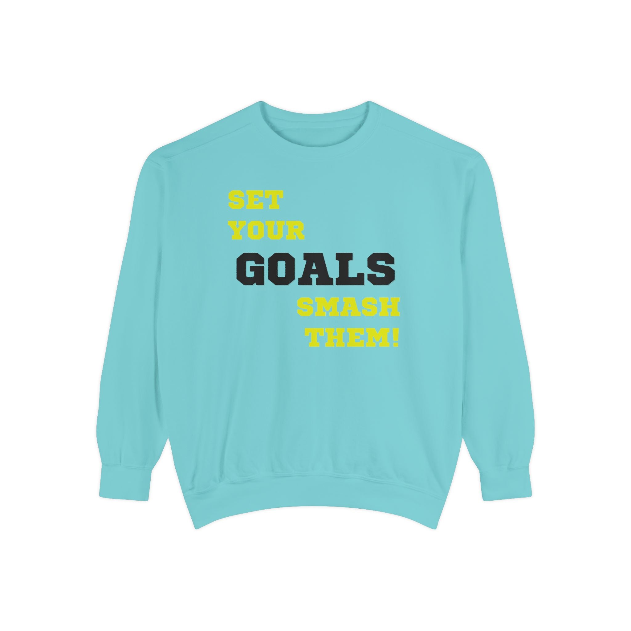 Set Goals | Motivational Crewneck Sweatshirt