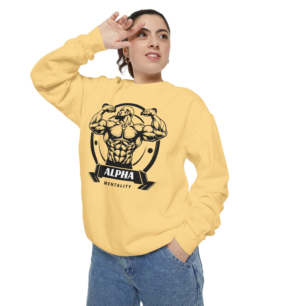 Alpha Mentality Sweatshirt | Muscular Gym Crewneck
