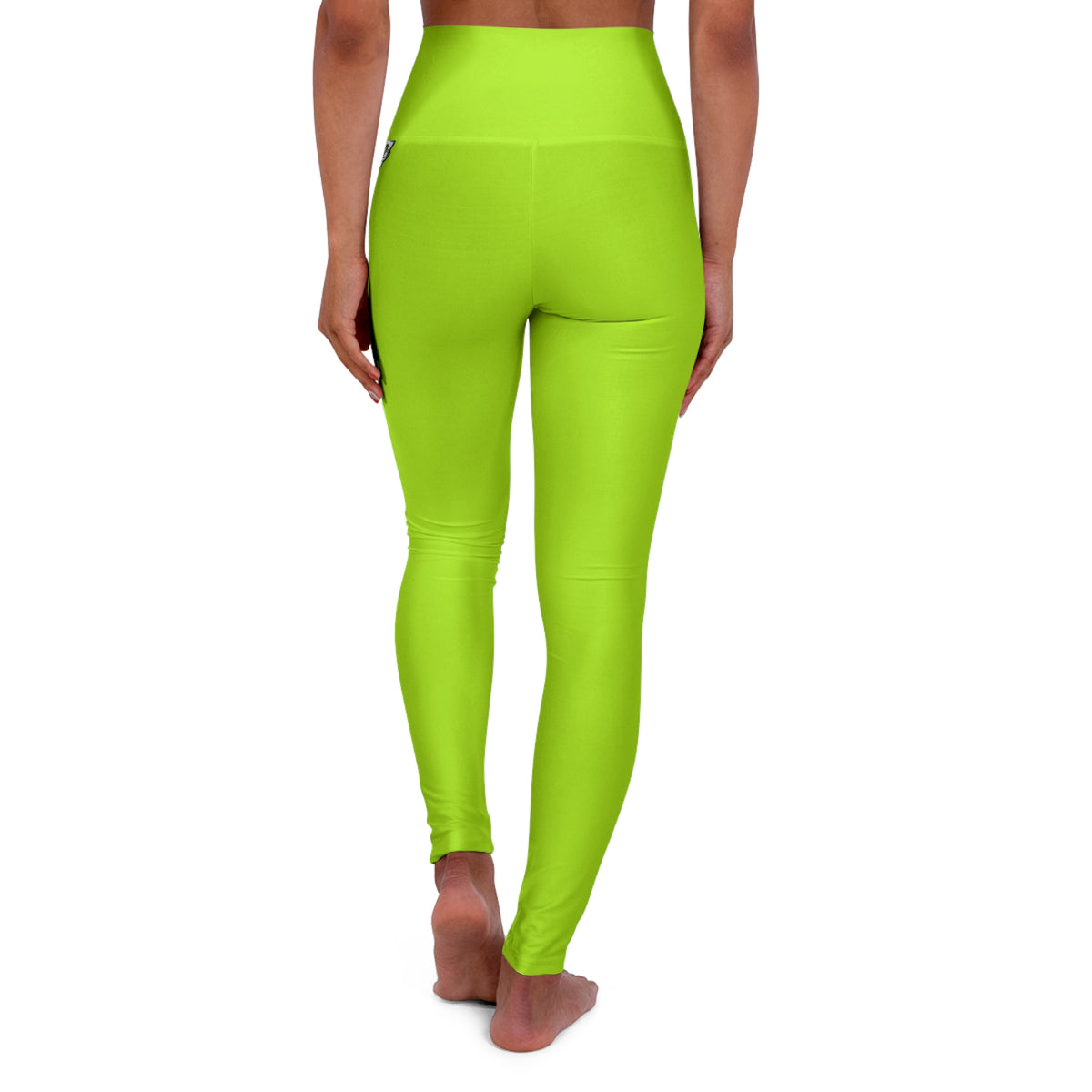 Volt Green Essential High-Waisted Yoga Leggings