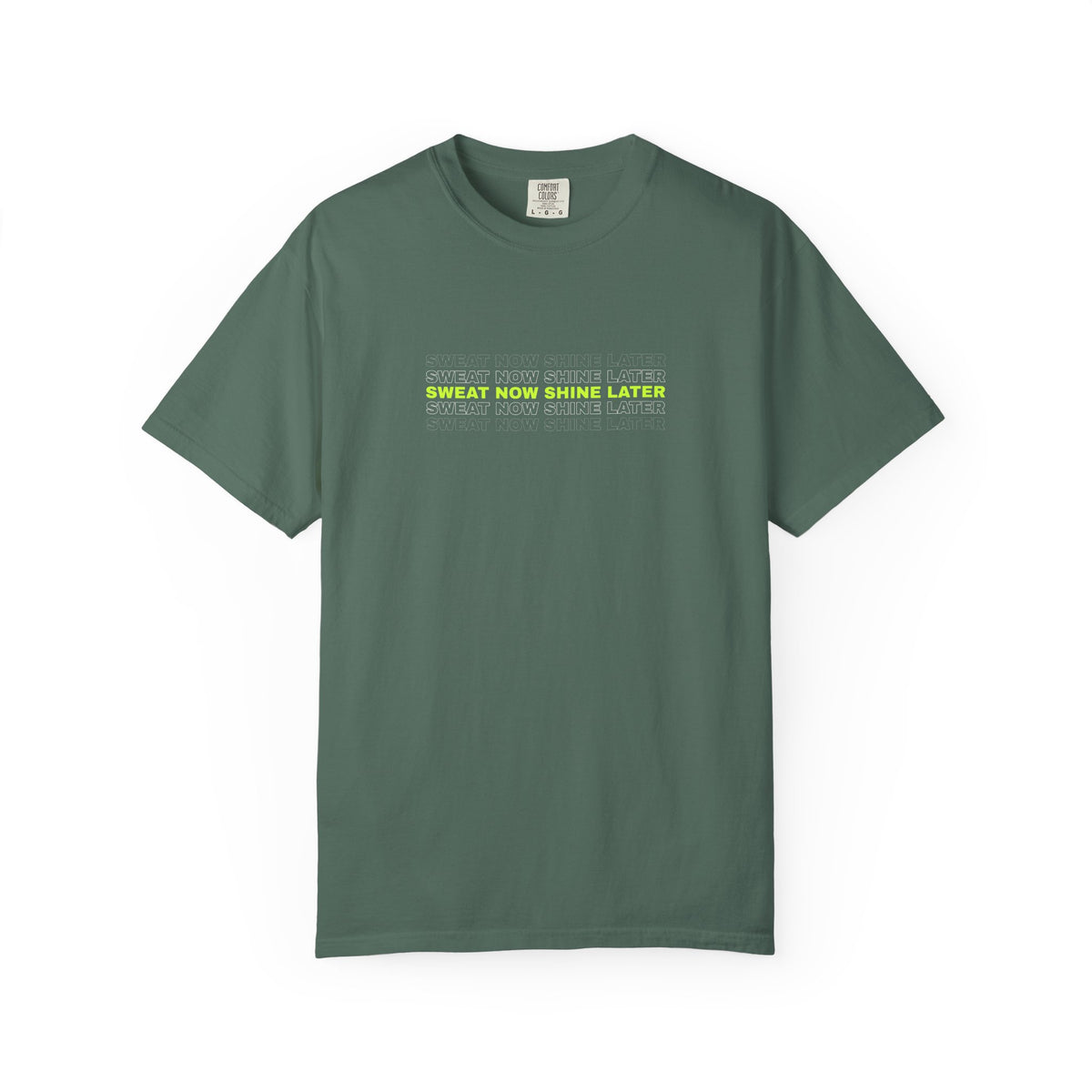 Sweat Now Shine Later | Women's Garment-Dyed Graphic Tee