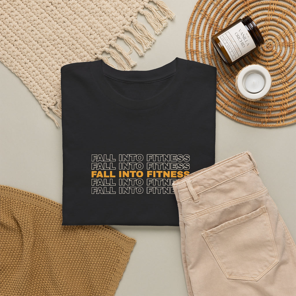 Fall Into Fitness | Men's Graphic Gym T-Shirt