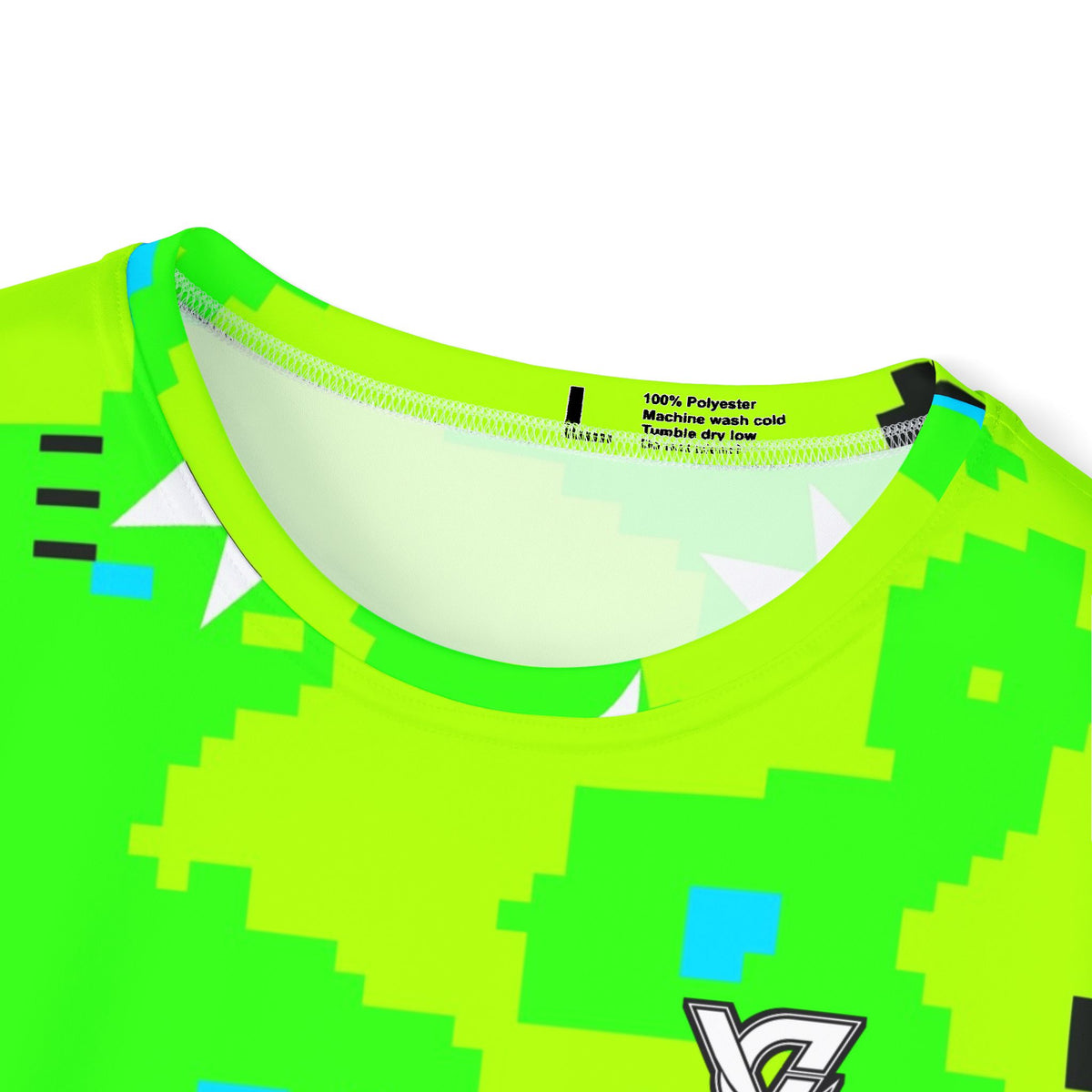 Running Lime Riot Pixel Camo Men's Sports Jersey