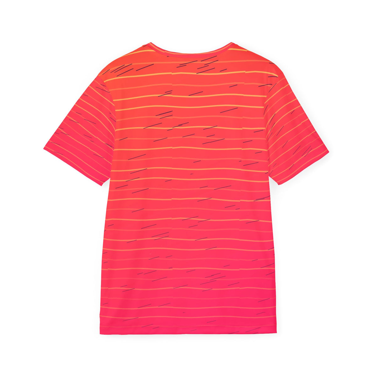 Running Sunset Fade Pace Lanes Men's Sports Jersey