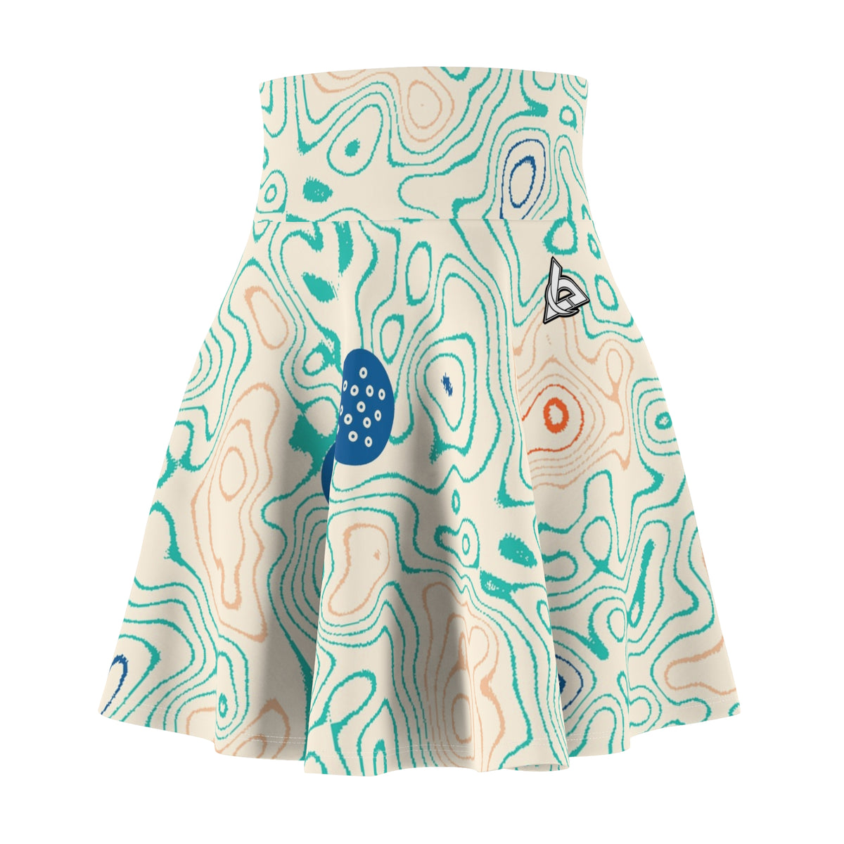 Golf Papaya Splash Topo Trail Women's Athletic Skater Skirt