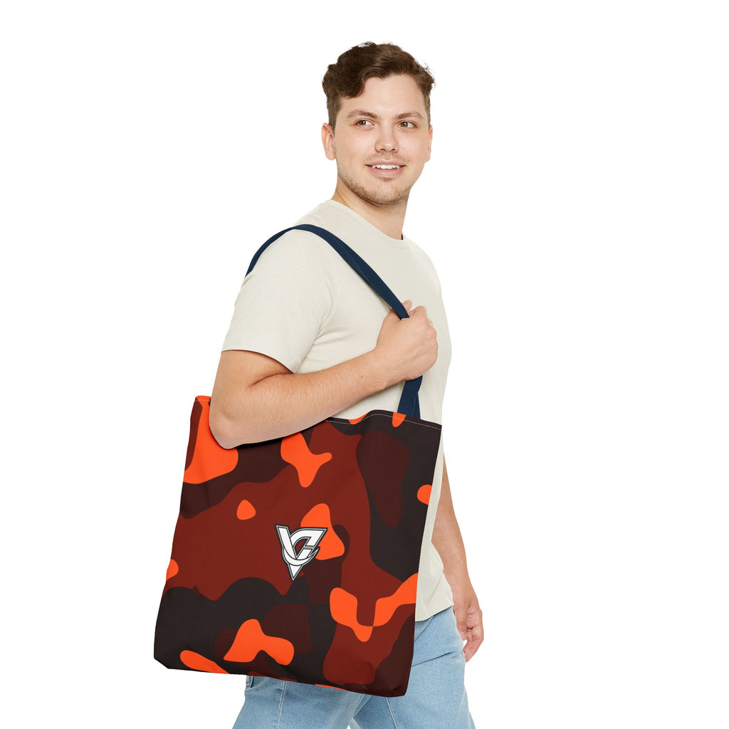 Ember Camo Tote Bag — All-Over Print Gym & Everyday Tote