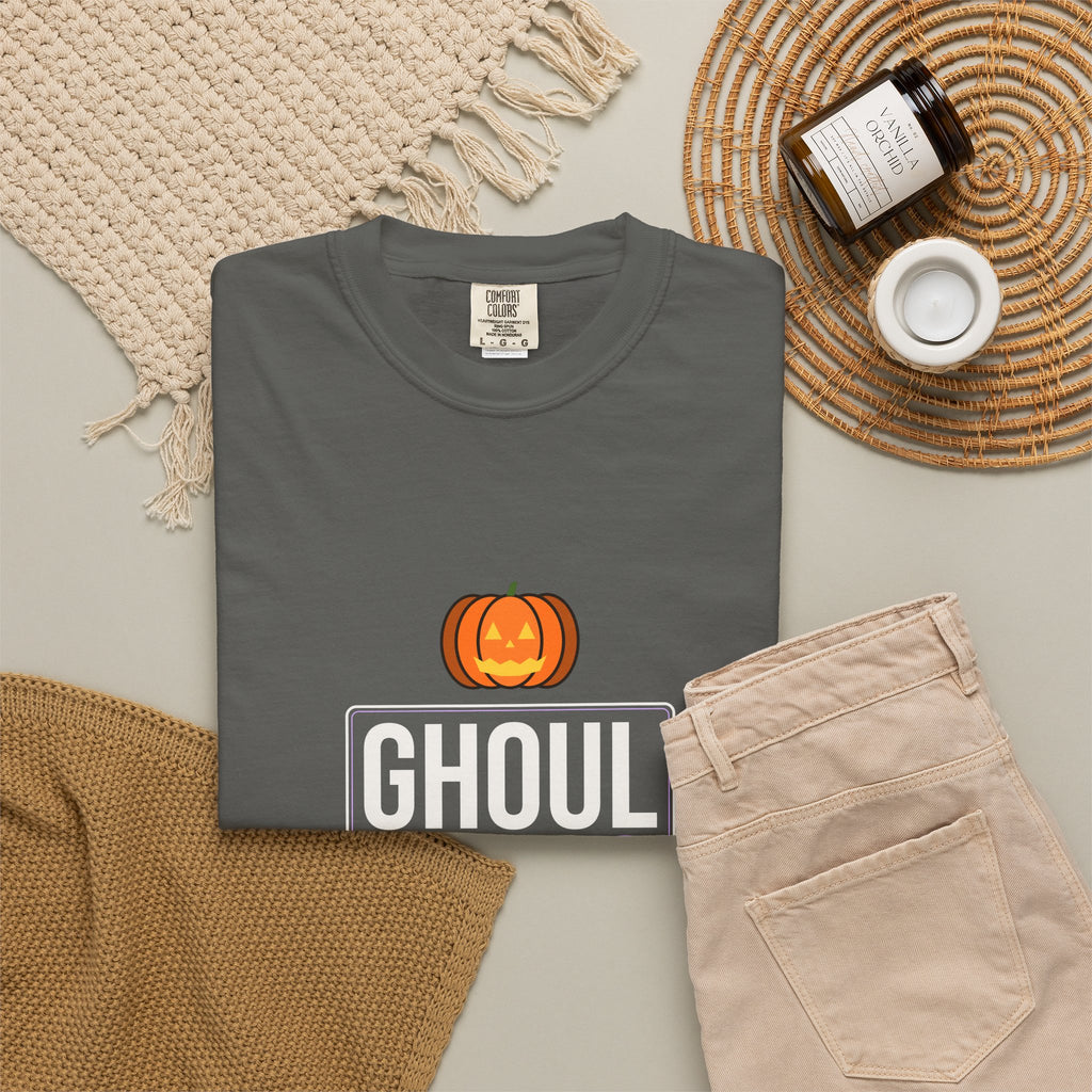 Ghoul Gang | Women's Halloween Garment-Dyed Graphic Tee