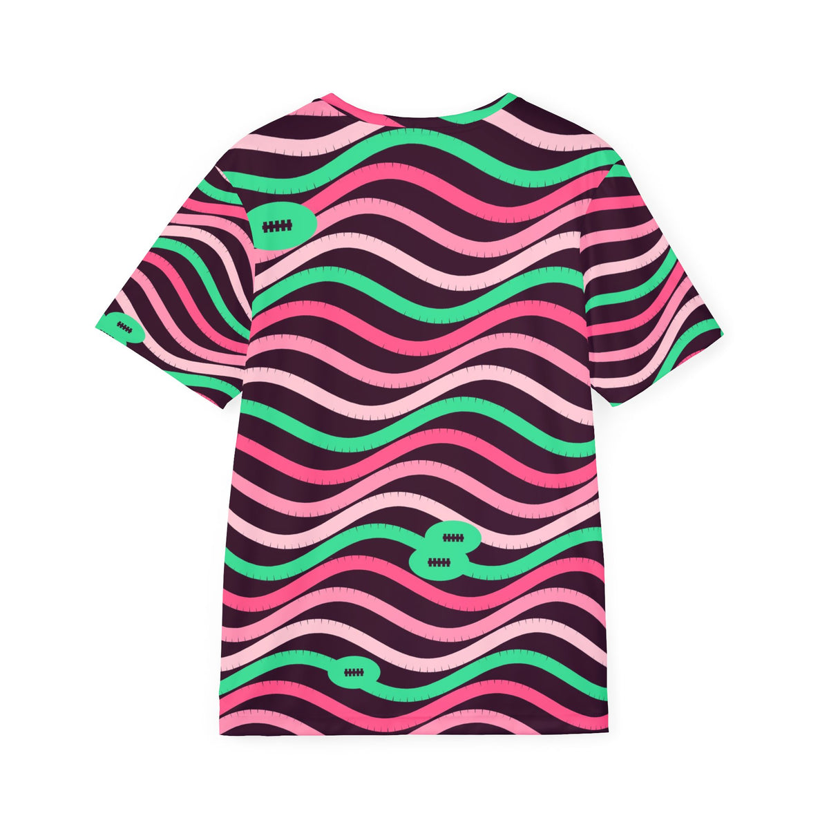 Football Flamingo Fizz Wave Rider Men's Sports Jersey