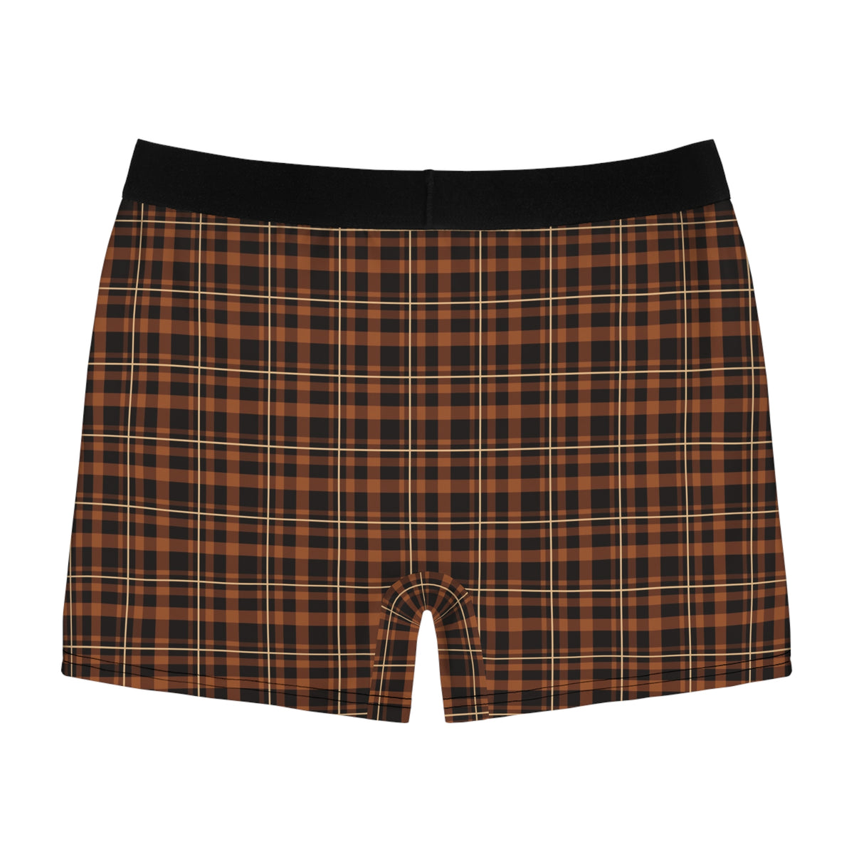 Copper Flannel Men's Boxer Briefs — Performance Underwear
