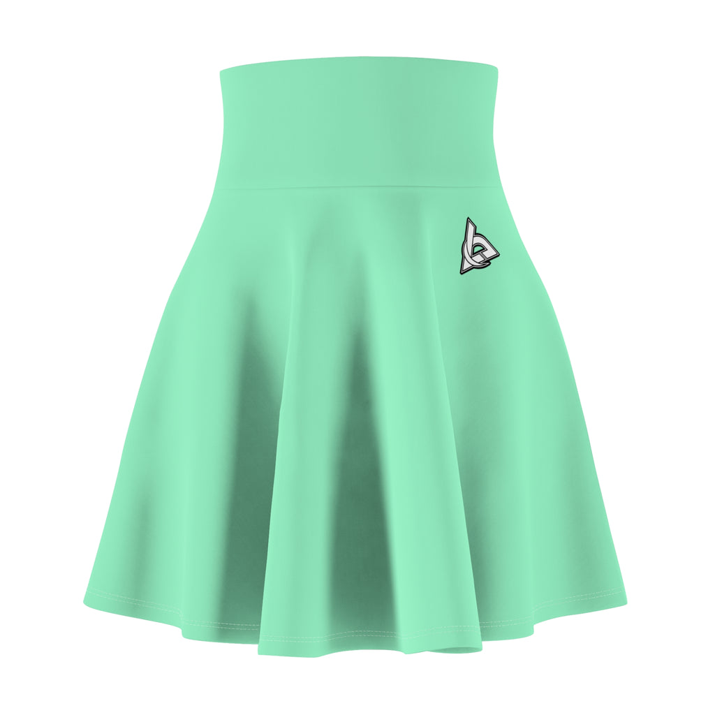 Vantacore Solid Mint Women's Athletic Skater Skirt