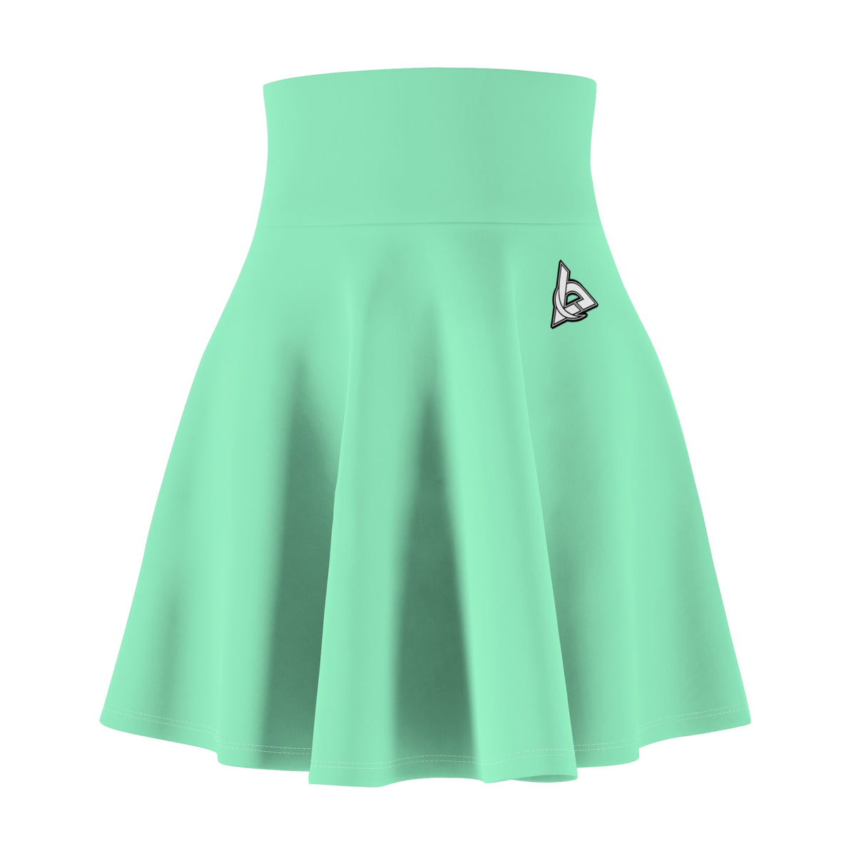 Vantacore Solid Mint Women's Athletic Skater Skirt