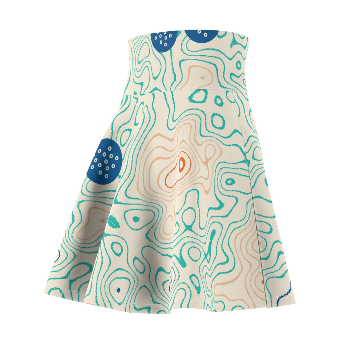 Golf Papaya Splash Topo Trail Women's Athletic Skater Skirt