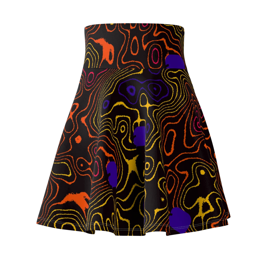 Combat Sports Hot Lava Topo Trail Women's Athletic Skater Skirt