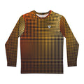 Blaze Halftone Men's Long Sleeve Athletic Shirt