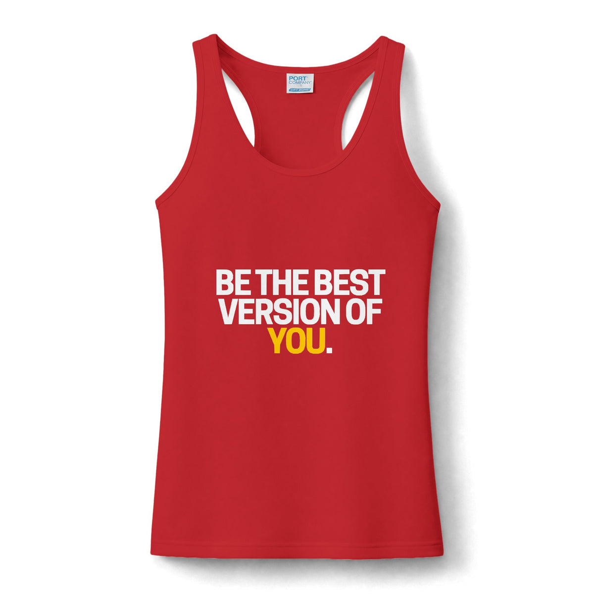 Performance Tank Top "Be the Best Version of You" by Vantacore Athletics, view 3