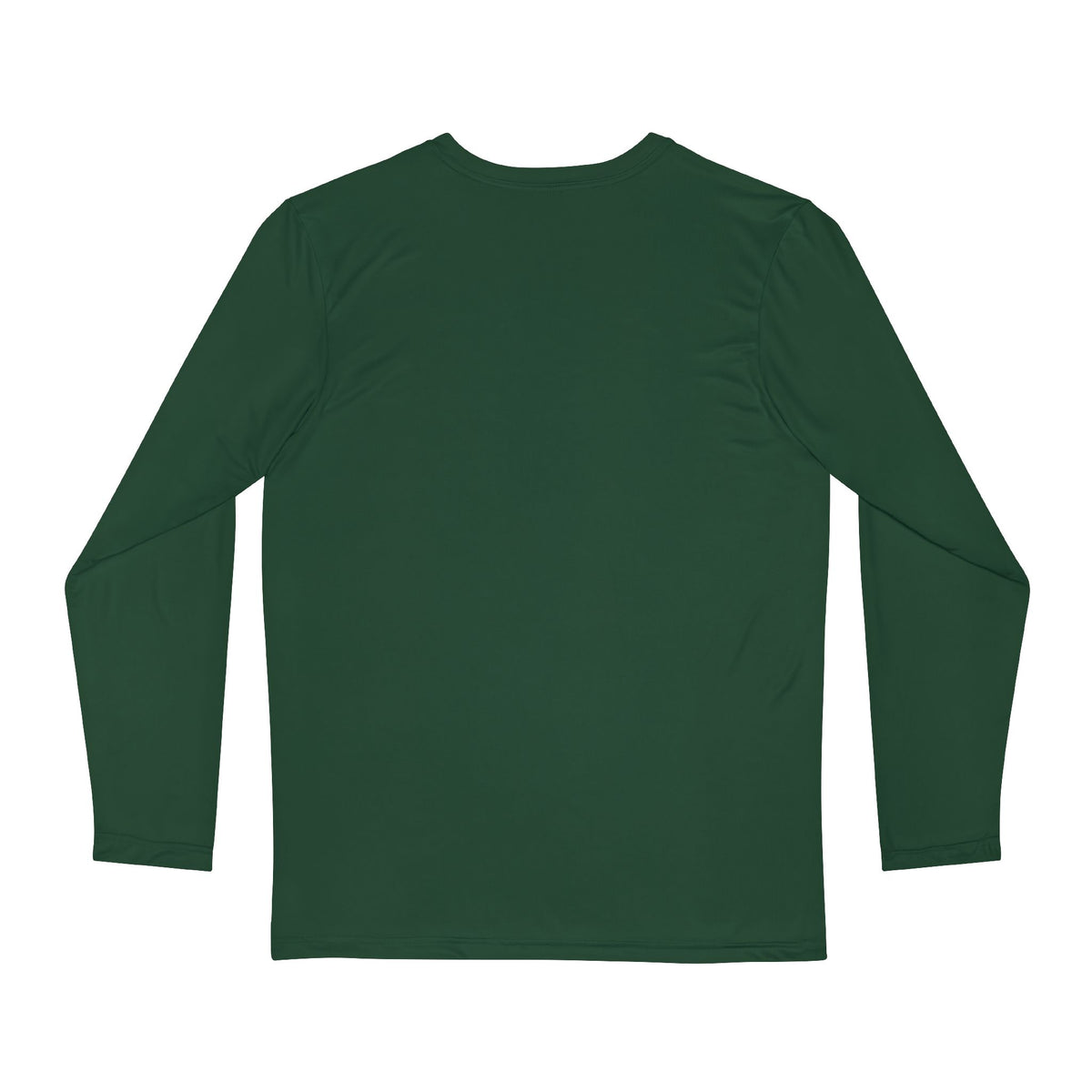 Forest Green Essential Men's Long Sleeve Athletic Shirt